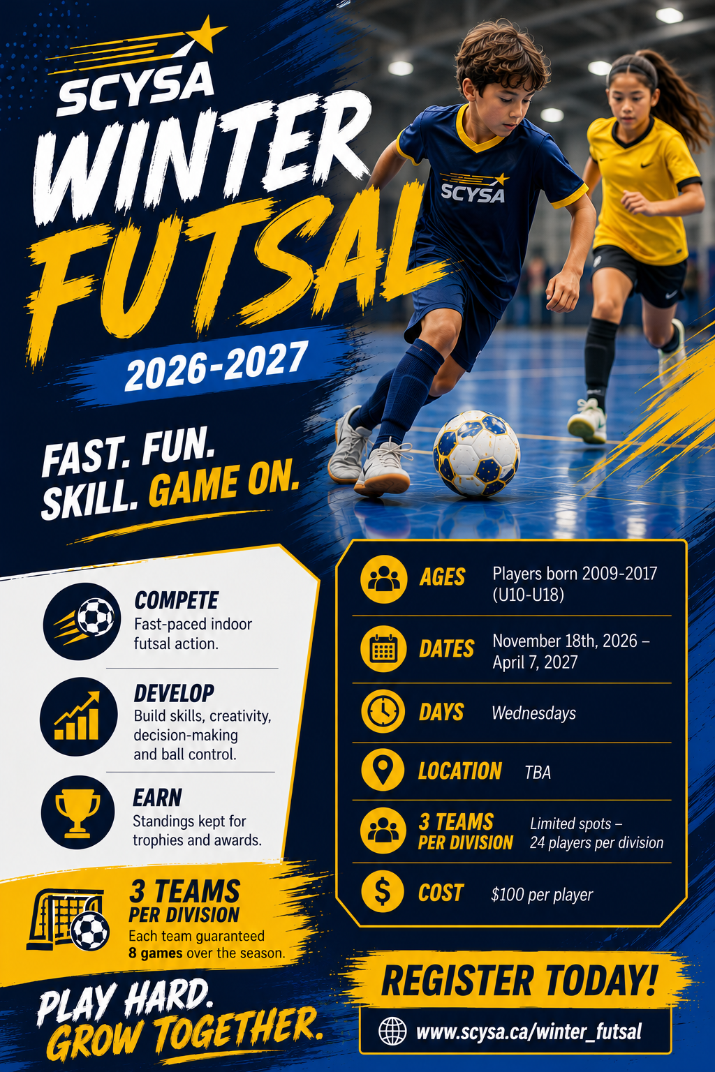 Futsal Flyer 26-27